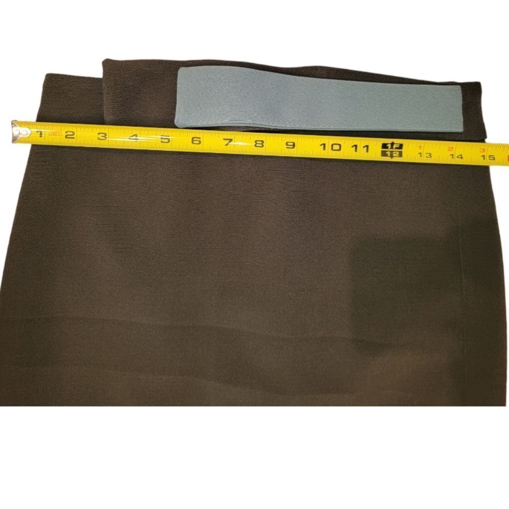 Eva Mendes/New York & Company (NY&Co) Olive/Green Pencil Skirt, 0, NWOT - Picture 14 of 15